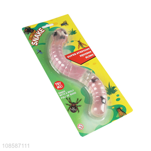 New product stress relief stretchy squishy slimy snake toy