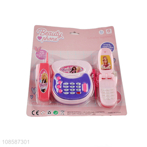 Good price beauty phone toy music cell phone for kids age 3+