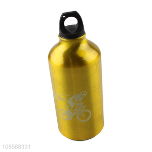 Factory price portable sports bottle aluminum water drinking bottle