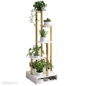 New product modern 5-tier flower pot stand indoor outdoor plant stand