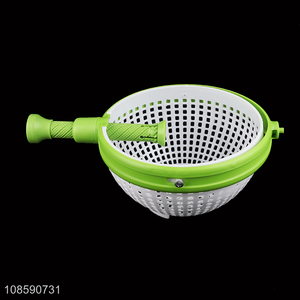 Factory price fruit vegetable drain basket for kitchen gadget