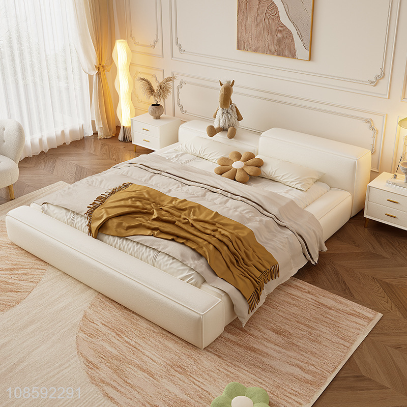 Factory supply luxury master bedroom queen bed for sale