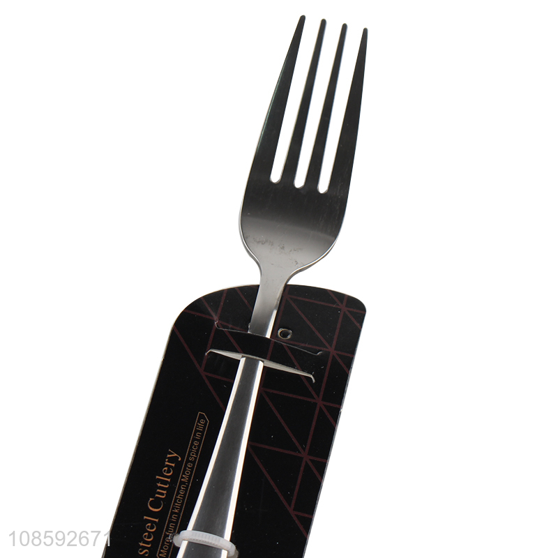 Online wholesale stainless steel dinner fork silverware fork