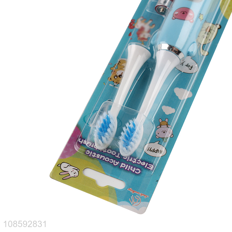 Online wholesale battery type children electric toothbrush