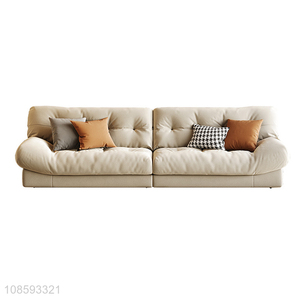 Good quality luxury living room sofa down cloth sofa