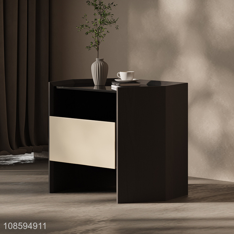 Popular products solid wood bedroom bedside cabinet bedside table