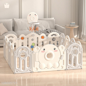 Online wholesale safety fence folding play fence baby playpen