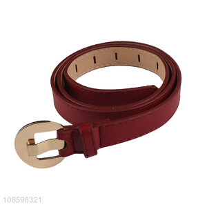 Yiwu factory leather jeans women leather belt for sale