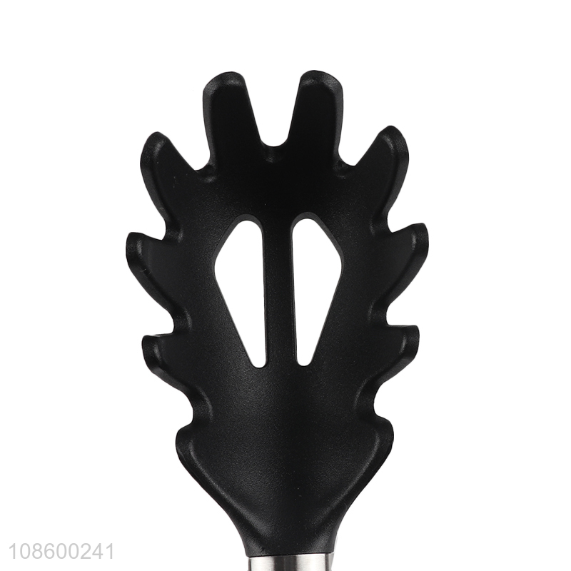 Good quality long handle nylon spaghetti spatula for kitchen utensils