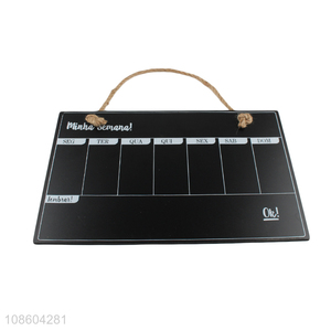 Factory supply mdf hanging mini blackboard for school and office