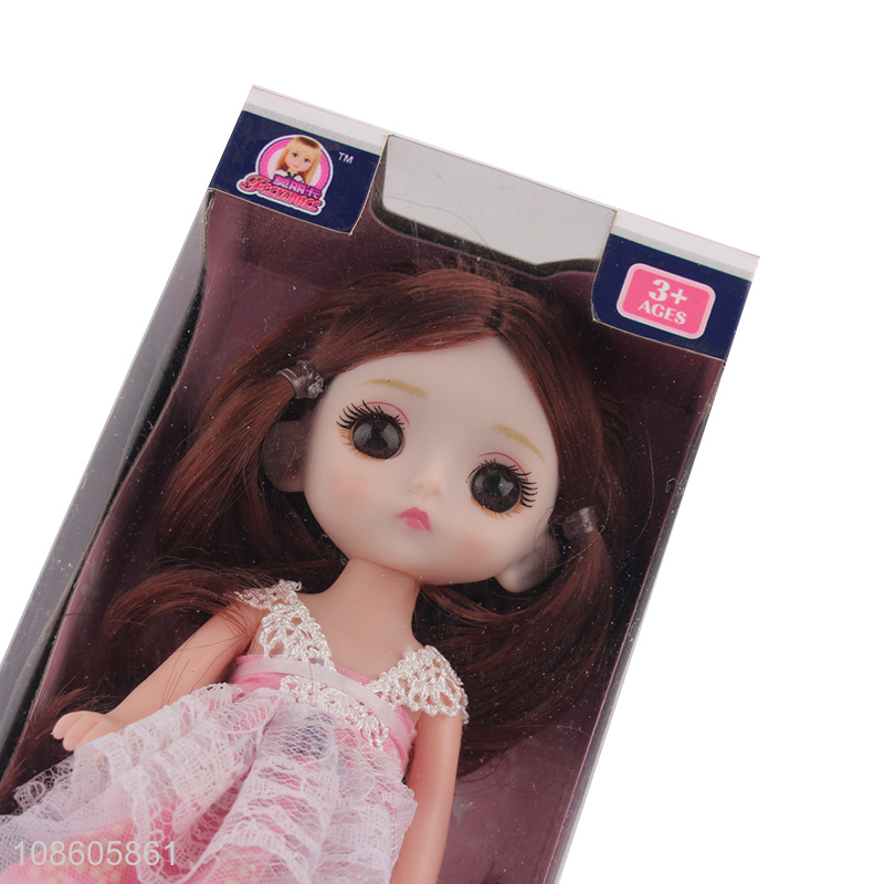 Factory price 6 inch fashion girl doll beauty princess doll
