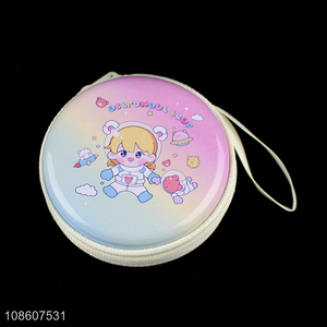 Top selling mini cartoon coin purse keychain wallet wholesale