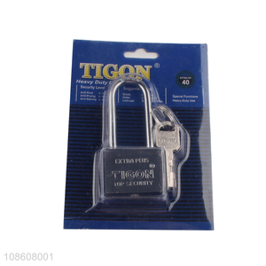 New arrival top security chrome plated square type padlock