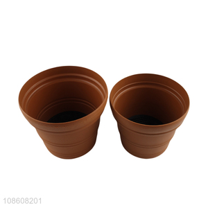China factory plastic flower pot plants pot for garden supplies
