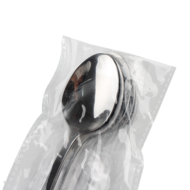 Factory price 6pieces stainless steel tableware spoon for sale