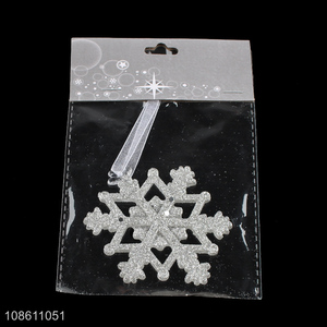 Hot items snowflakes shape christmas hanging ornaments for decoration
