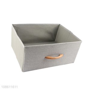 Hot selling folding nonwoven storage box drawer container for clothes