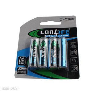 High quality 1.5V AA alkaline zinc-manganese batteries dry batteries