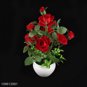Factory price 10heads artificial flower simulation flower for sale