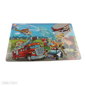 Low price cartoon wooden kids puzzle toys educational toys