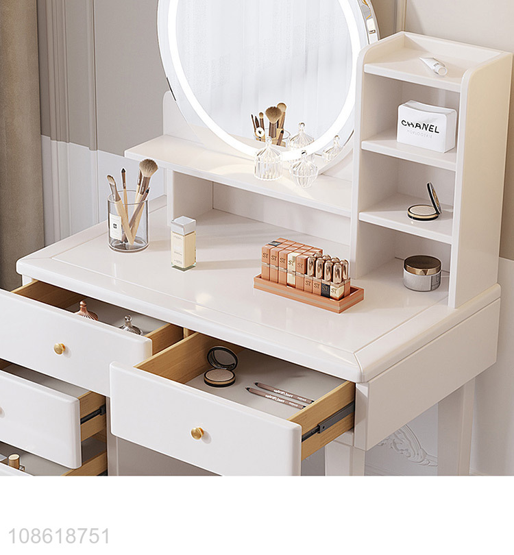 Good selling home furniture vanity mirrored dressing table