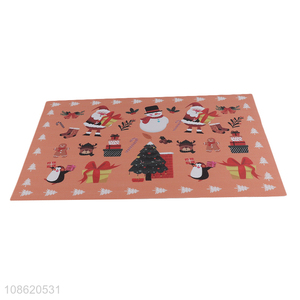 Factory price Christmas table decor heat resistant textilene <em>placemat</em>