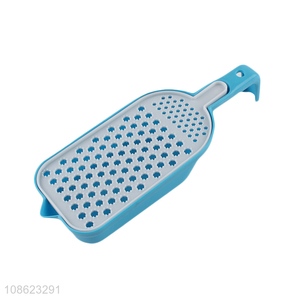 Wholesale kitchen tools plastic vegetable grater with storage container