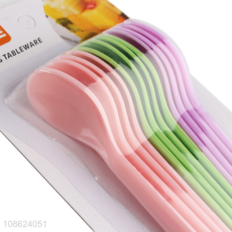 Hot products plastic 12pcs tableware spoon for sale