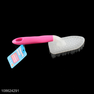 Wholesale bathroom cleaning brush scrubbing brush with long handle