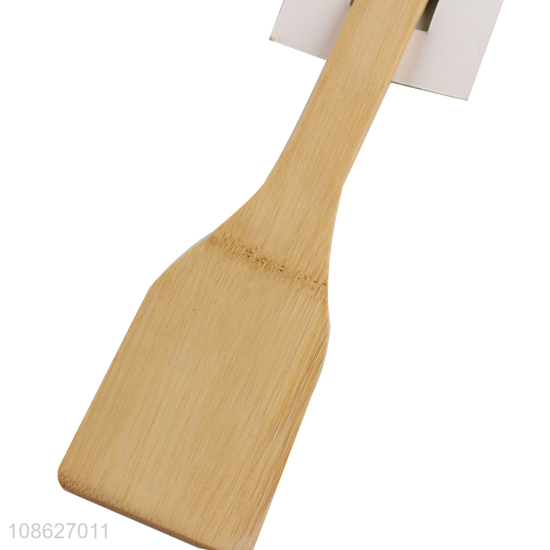 Hot sale bamboo kitchen utensils cooking spatula wholesale