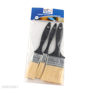 Top selling 3pieces hand tool oil paint brush set wholesale