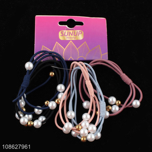 New product trendy pearl hair bands fashion hair accessories