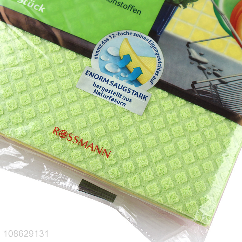 Wholesale multipurpose cleaning cloths cellulose sponge cleaning towels