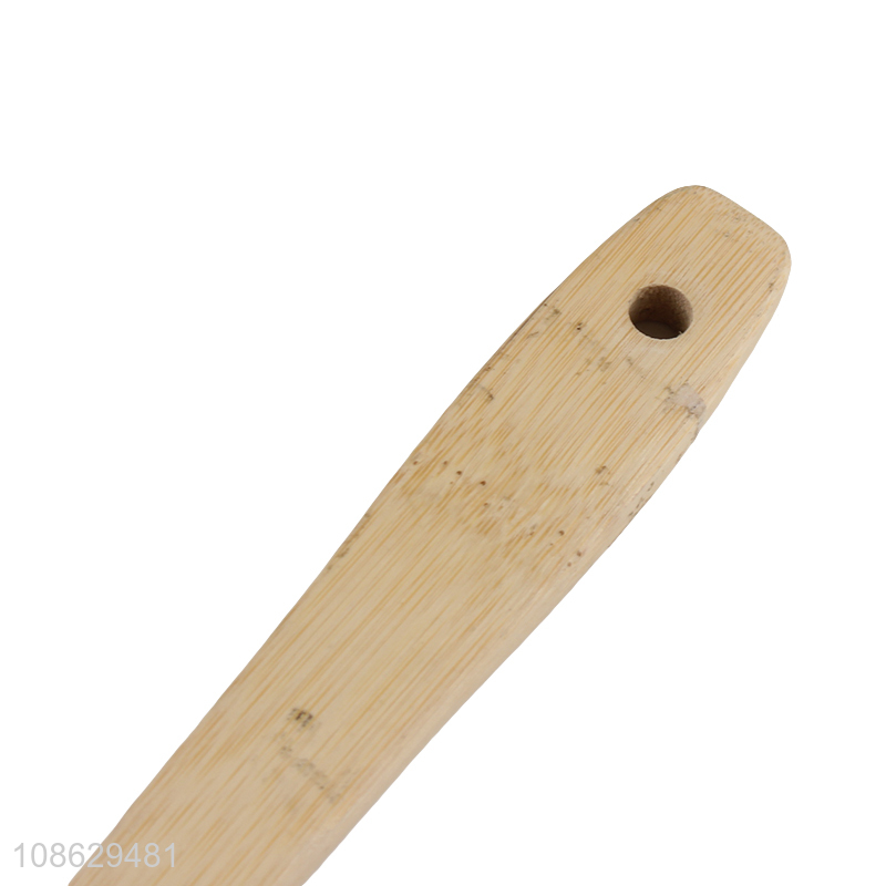 Hot sale natural bamboo spatula turner cooking spatula for kitchen
