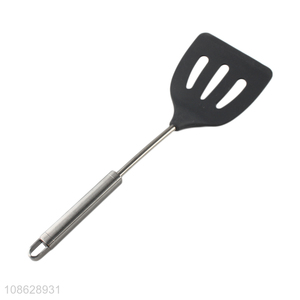 Custom cooking tools slotted silicone spatula turner cooking utensils