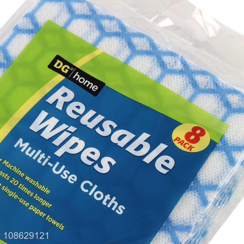 Wholesale reusable wipes multi-use cleaning cloths kitchen dish cloth