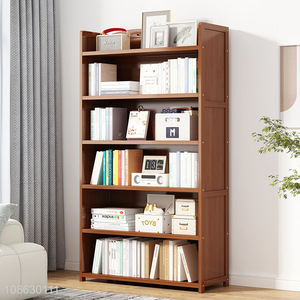 Factory supply bedroom furniture floor-to-ceiling bookcase bookshelf