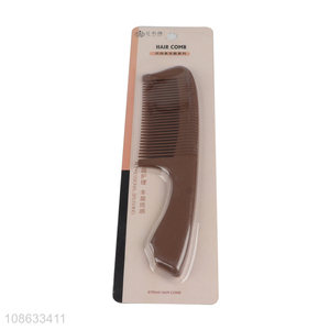 Latest design portable hair styling hair comb with handle