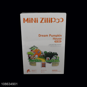 Wholesale 3D puzzle dream pumpkin house kids intelligent toy