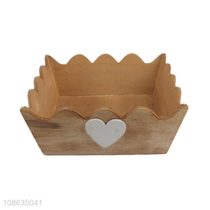 Top selling wooden storage box candy snack storage box