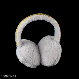 Top selling winter warm plush earmuffs wholesale