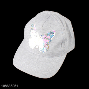 Hot products butterfly pattern sports baseball hat for sale