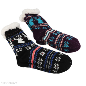 Most popular winter warm home slipper socks indoor socks