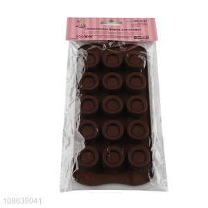 Good selling silicone non-stick chocolate candy mould wholesale