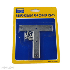 New style metal 2pcs corner joint T bracket for sale