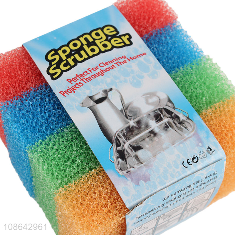 Good quality non-scratch kitchen cleaning sponge for pots and pans