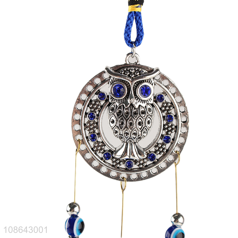 Wholesale owl wind chimes retro garden wind chimes for outdoor decor