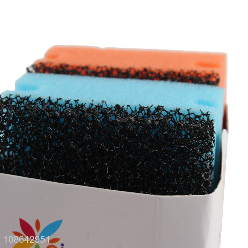 Online wholesale kitchen cleaning sponge heavy duty sponge scrubbers