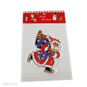 Top quality decorative christmas window stickers for sale