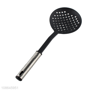 Wholesale heat resistant nylon skimmer slotted spoon kitchen utensils